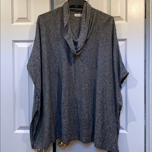 Plus Size Calvin Klein Lightweight Poncho